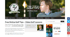 Desktop Screenshot of free-online-golf-tips.com