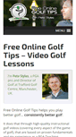 Mobile Screenshot of free-online-golf-tips.com